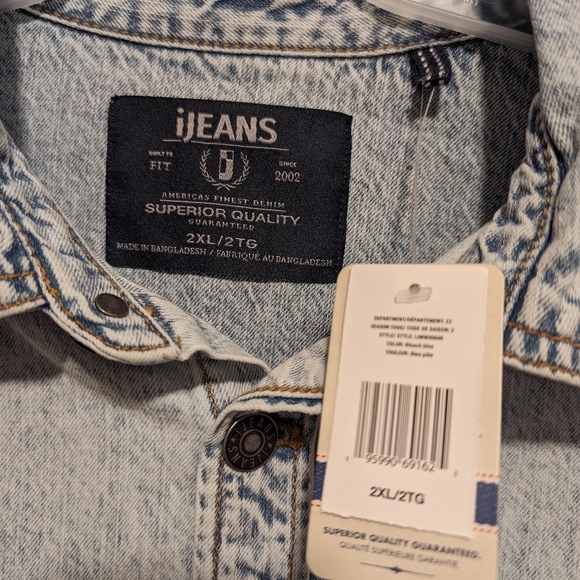 Men Jeans Shirt - Picture 3 of 3